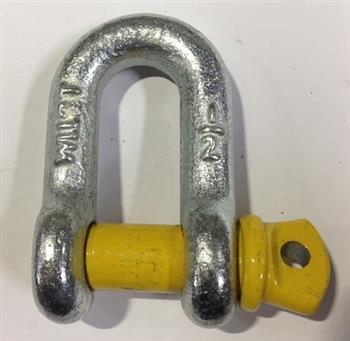 (109684) 2000kg Rated 13mm D shackle