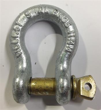 (109660) 1500kg Rated 11mm Bow shackle