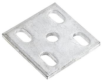 (185466) Gal 8mm Slotted Fish Plate