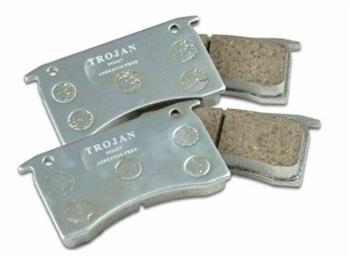 (182100) 182100 Disc brake pads set of 4 with Stainless Steel backing plate