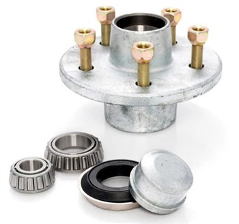 (182224) Galvanized Lazy Hub to suit HT 5 stud wheels fitted with 